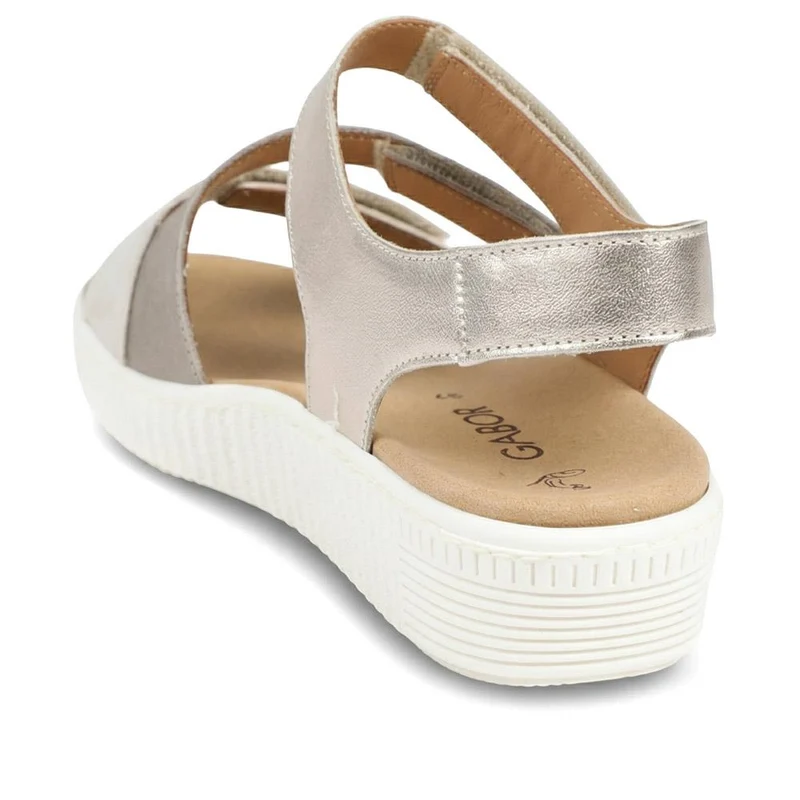 Ball Gabor Leather Wedge Sandals - GAB35522 / 321 580 - Multi