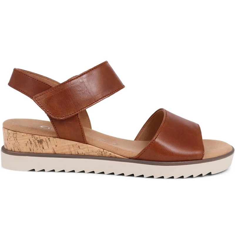 Raynor Gabor Wedge Sandals - GAB39511 / 325 072 - Tan