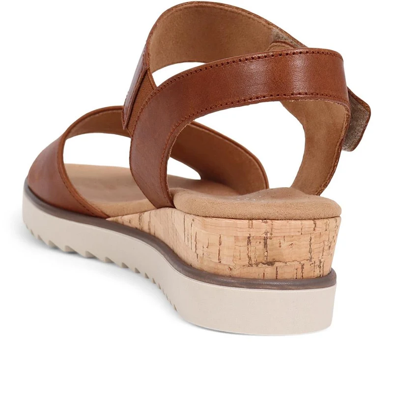 Raynor Gabor Wedge Sandals - GAB39511 / 325 072 - Tan