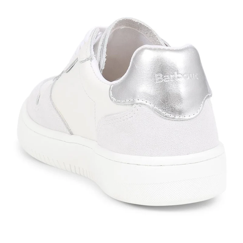Barbour Leather Trainers - BARBR39511 / 324 824 - White