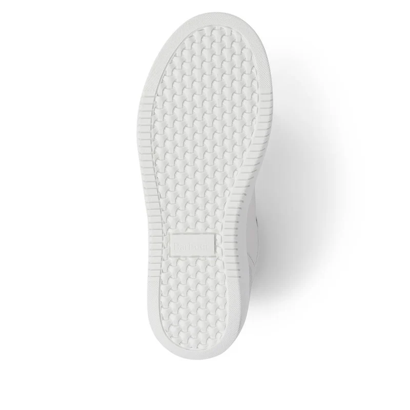Barbour Leather Trainers - BARBR39511 / 324 824 - White