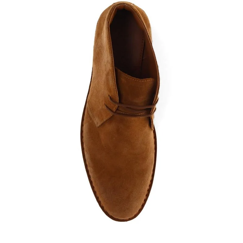 Desert1 Leather Chukka Boots - DESERT1 / 325 926 - Brown Suede