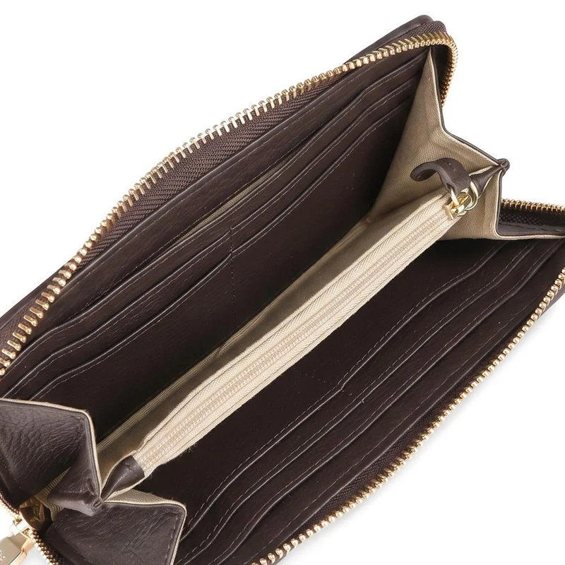 Verra Premium Leather Wallet - VERRA / 329 937 - Chocolate