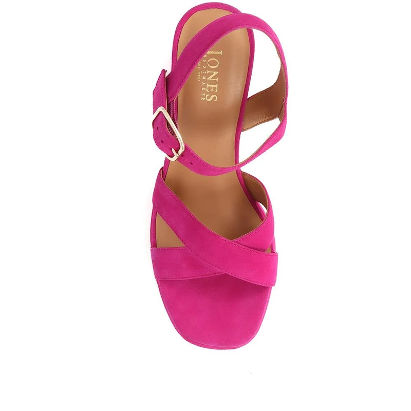 Gladiola2 Leather Platform Sandals - GLADIOLA2 / 325 048 - Pink