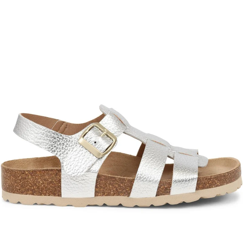 Jean Leather Sandals - JEAN / 325 289