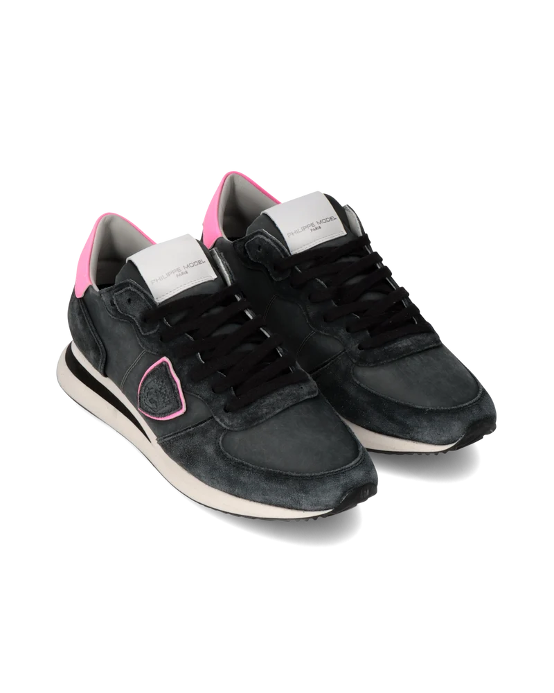 Sneakers Trpx Running Women, Black Fuchsia
