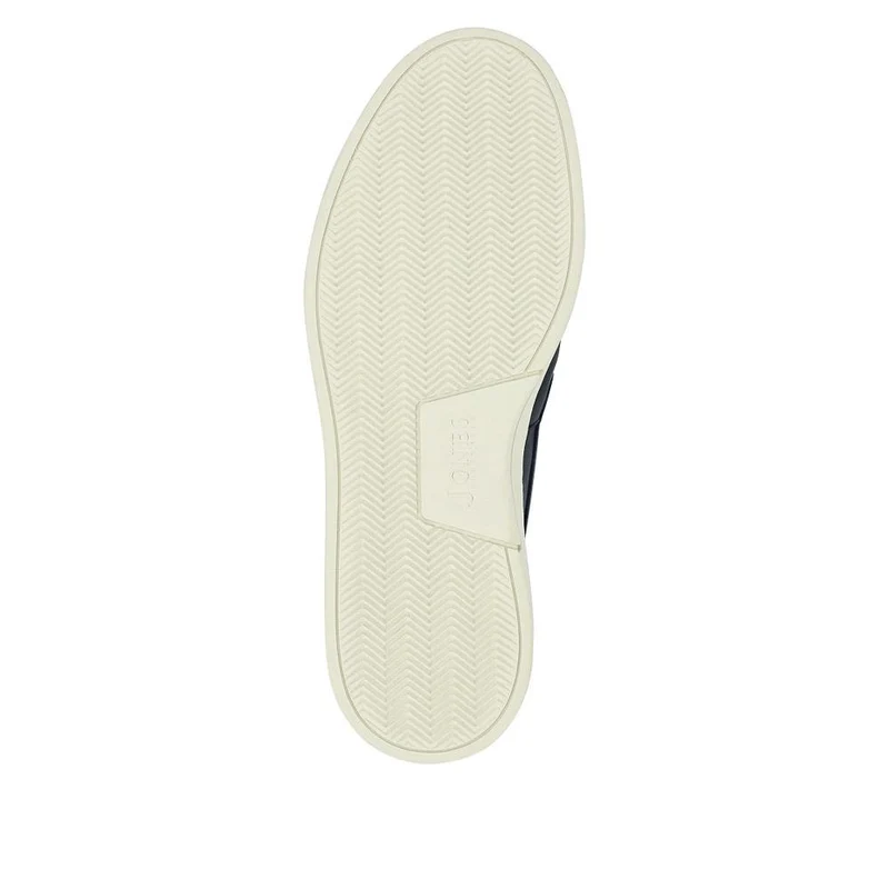 Quade Smart Leather Slip-On Shoes - QUADE / 327 428 - Navy
