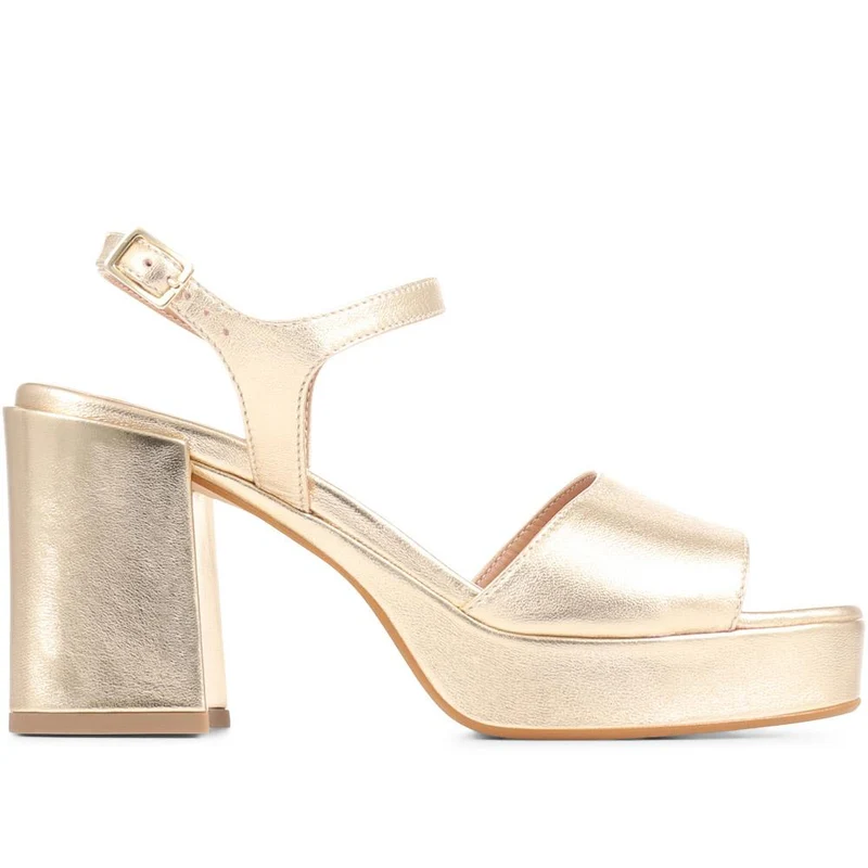 Giuseppa Platform Heels - GIUSEPPA / 323 016 - Gold