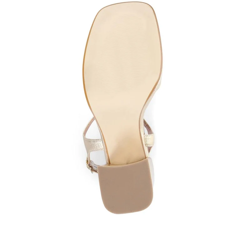 Giuseppa Platform Heels - GIUSEPPA / 323 016 - Gold