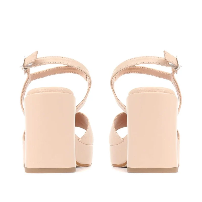 Giuseppa Platform Heels - GIUSEPPA / 323 016 - Nude
