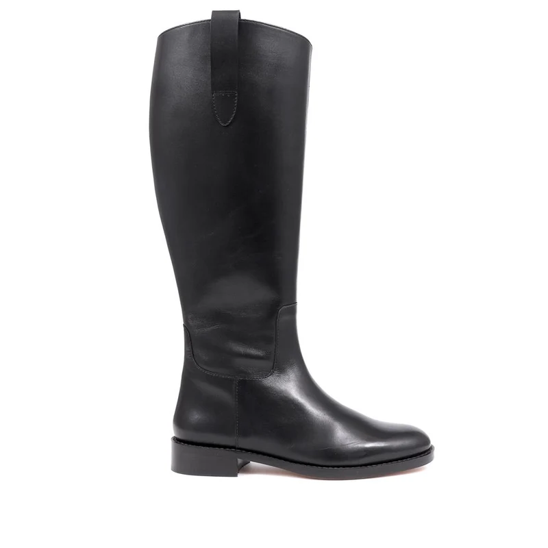 Emelia Medium Calf Fit Leather Boots - EMELIAM / 326 210