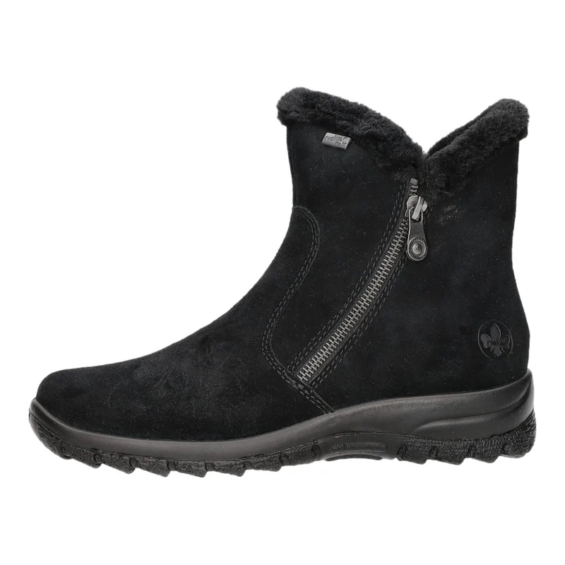 Rieker Schlupf-/Reißverschlußstiefelette Warmfutter bis 35mm Absatz (casual)