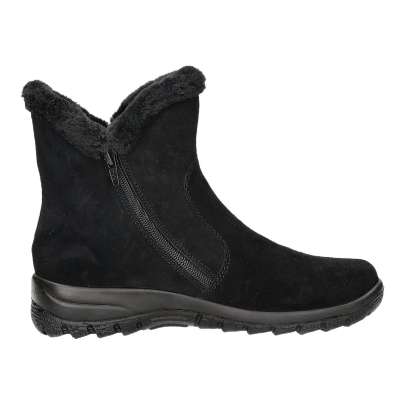 Rieker Schlupf-/Reißverschlußstiefelette Warmfutter bis 35mm Absatz (casual)