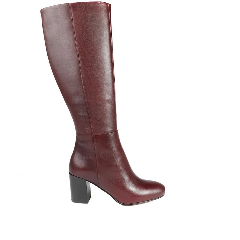 Neptune Extra-Small Calf Fit Long Leather Boots - NEPTUNELONGXS / 326 214