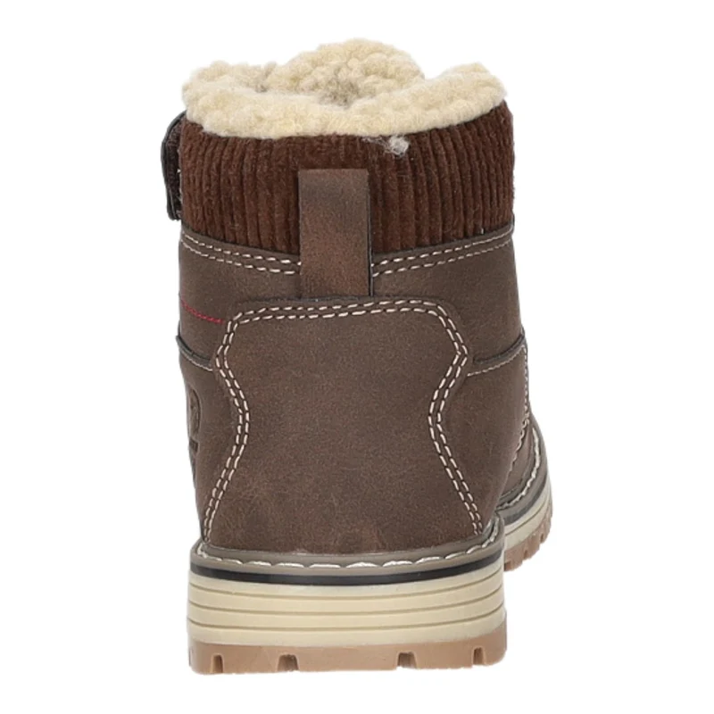 Sneakers Schlupf-/Klettstiefelette Warmfutter