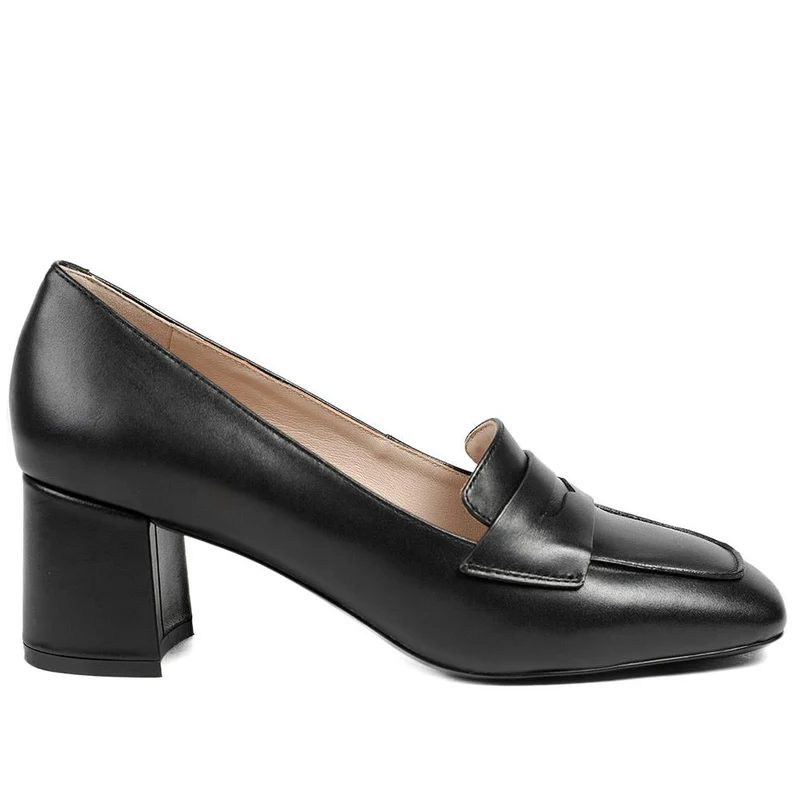 Zeta Leather Court Shoes - ZETA / 329 015