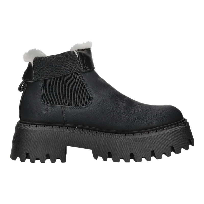 Buffalo Schlupf-/Reißverschlußstiefelette Warmfutter bis 35mm Absatz (casual) BFL//ASPEN CHELSEA WARM
