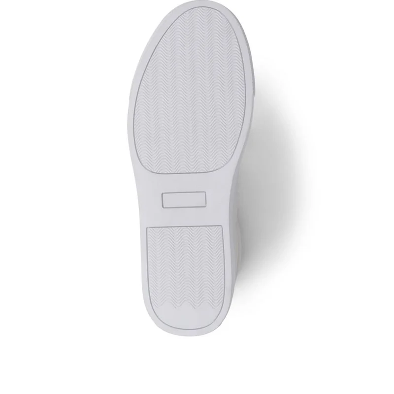 Aspyn Leather Trainers - ASPYN / 325 132 - White-Navy
