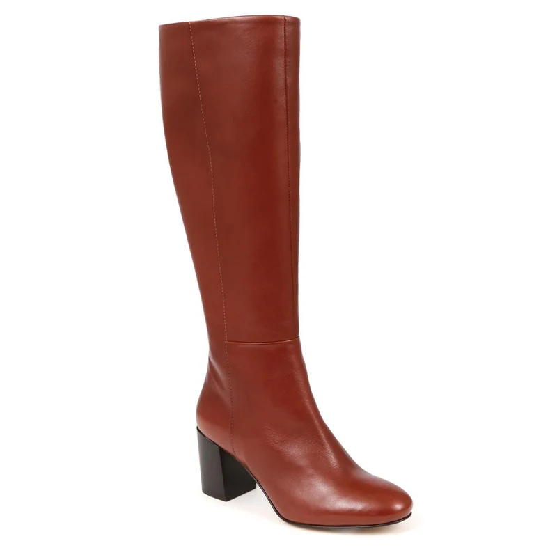 Neptune Long Extra-Small Calf Fit Leather Boots - NEPTUNELONGXS / 326 214 - Tan