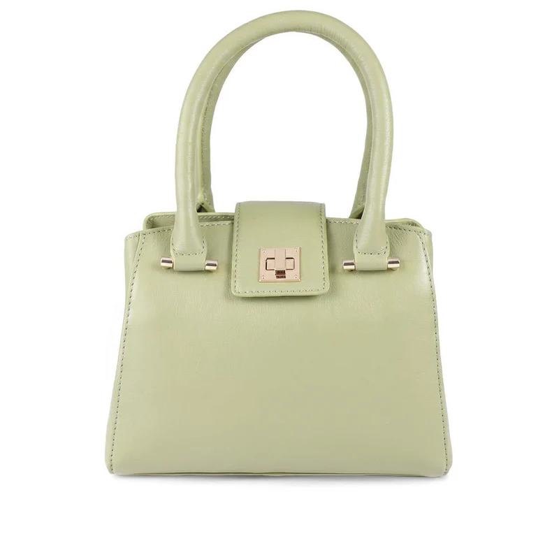 Whimsy Leather Top Handle Bag - WHIMSY / 323 891