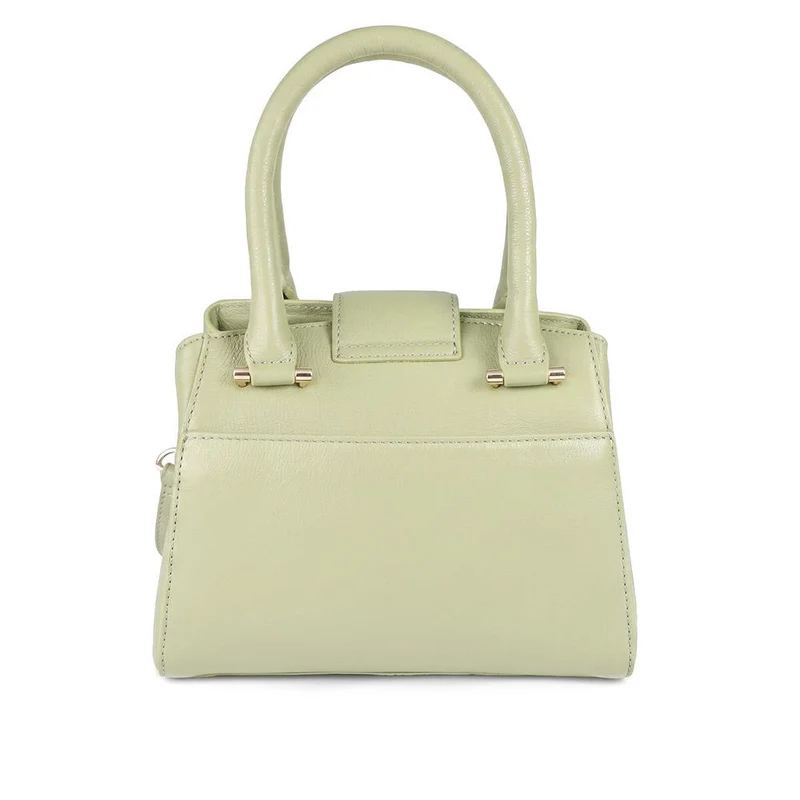 Whimsy Leather Top Handle Bag - WHIMSY / 323 891 - Olive