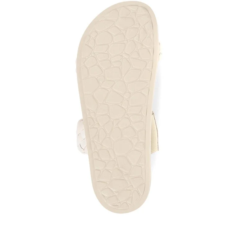 Madeira Braided Platform Sandals - MADEIRA / 322 572 - Off White