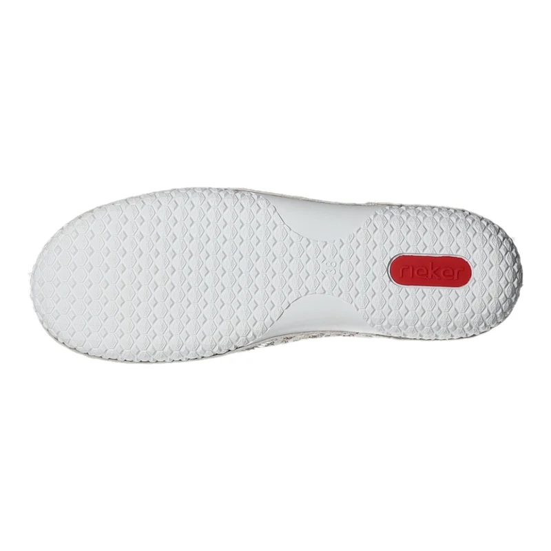 Rieker Slipper/Kletthalbschuh luftdurchlässig (durchbrochenes/geflochtenes Obermaterial)