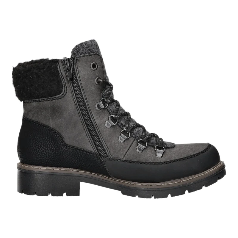 Rieker Schnürstiefelette Warmfutter bis 35mm Absatz (casual)