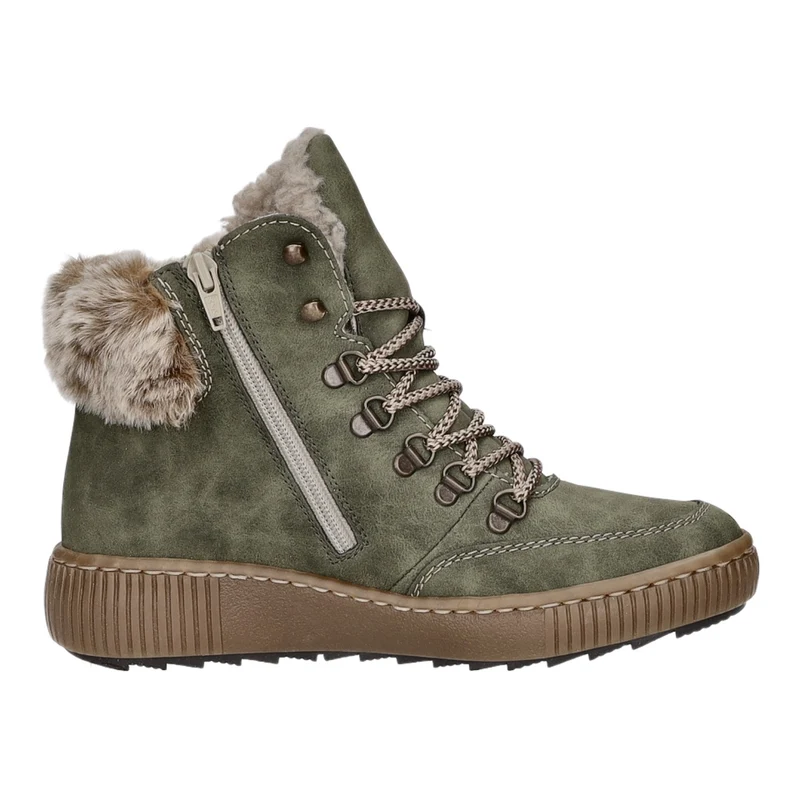 Rieker Schnürstiefelette Warmfutter bis 35mm Absatz (casual)