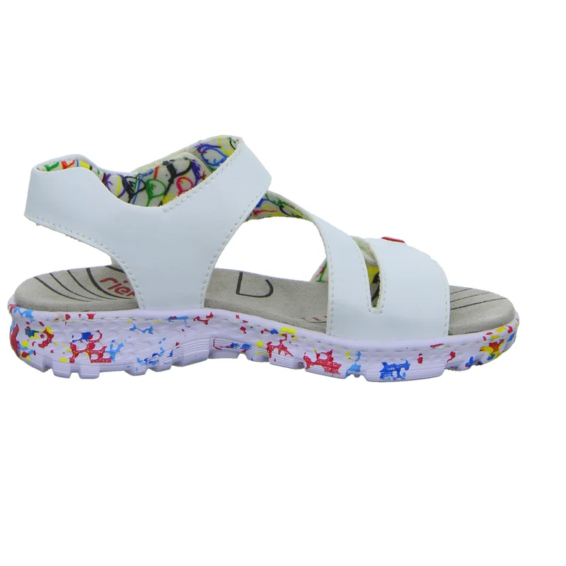 Rieker Sportliche Sandalette bis 30mm Sohlenhöhe