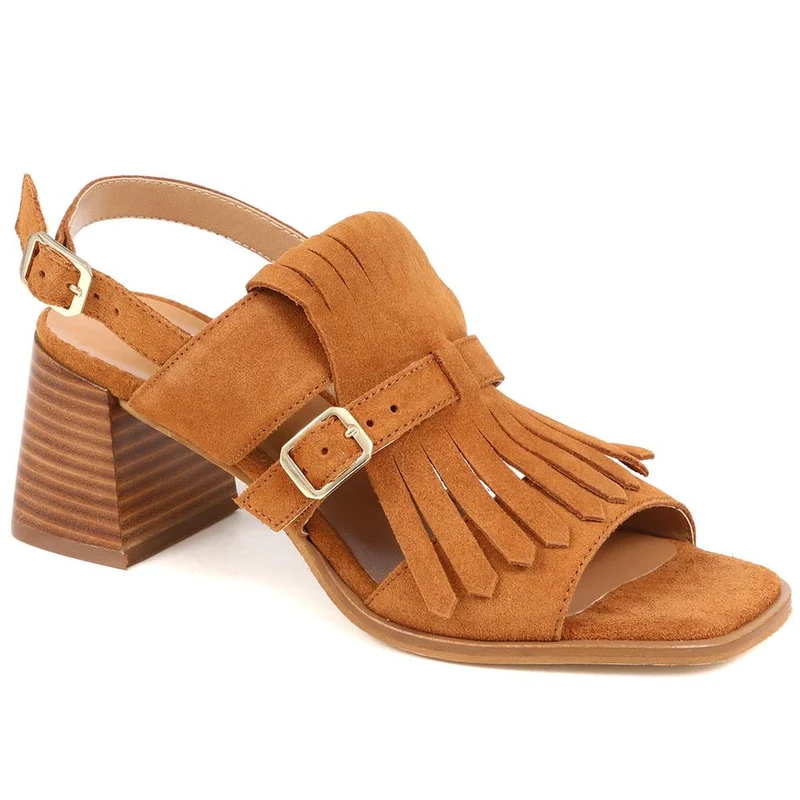 Kamila Block Heels - KAMILA / 323 634 - Tan