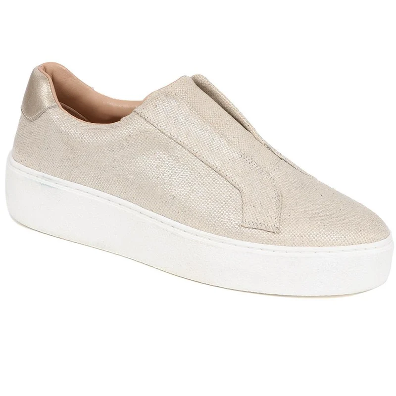 Fernanda Slip-on Trainers - FERNANDA2 / 325 349 - Champagne Gold