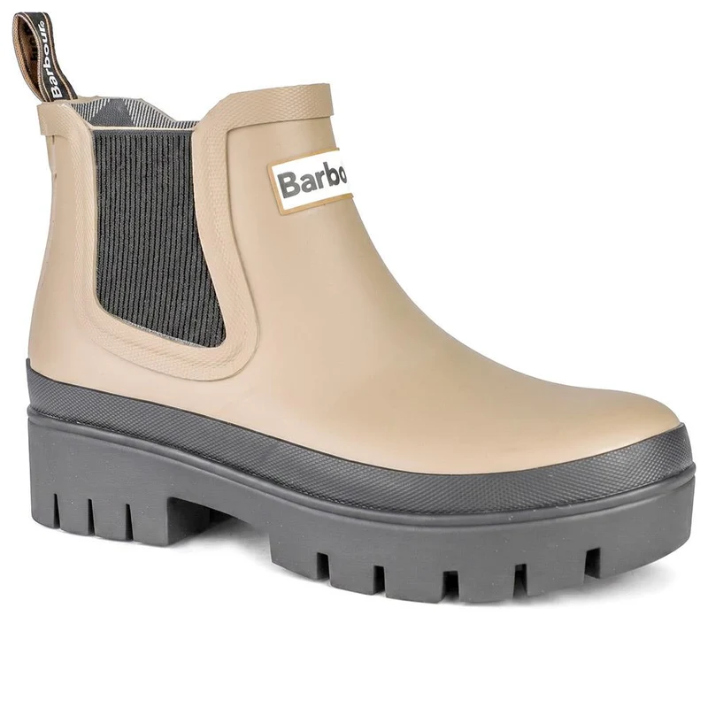 Elasticated Water-Resistant Wellingtons - BARBR41511 / 326 763 - Beige