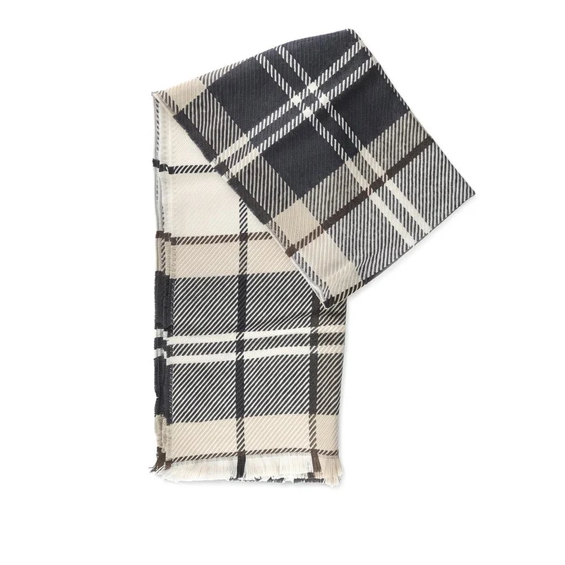 Barbour Pendle Beanie & Blair Scarf Gift Set - BARBR44512 / 329 672 - Cream