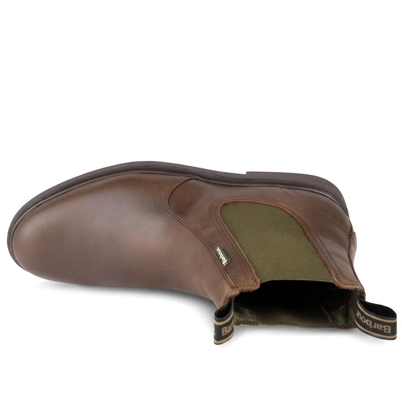 Barbour Hale Chelsea Boots - BARBR44506 / 329 668 - Dark Brown