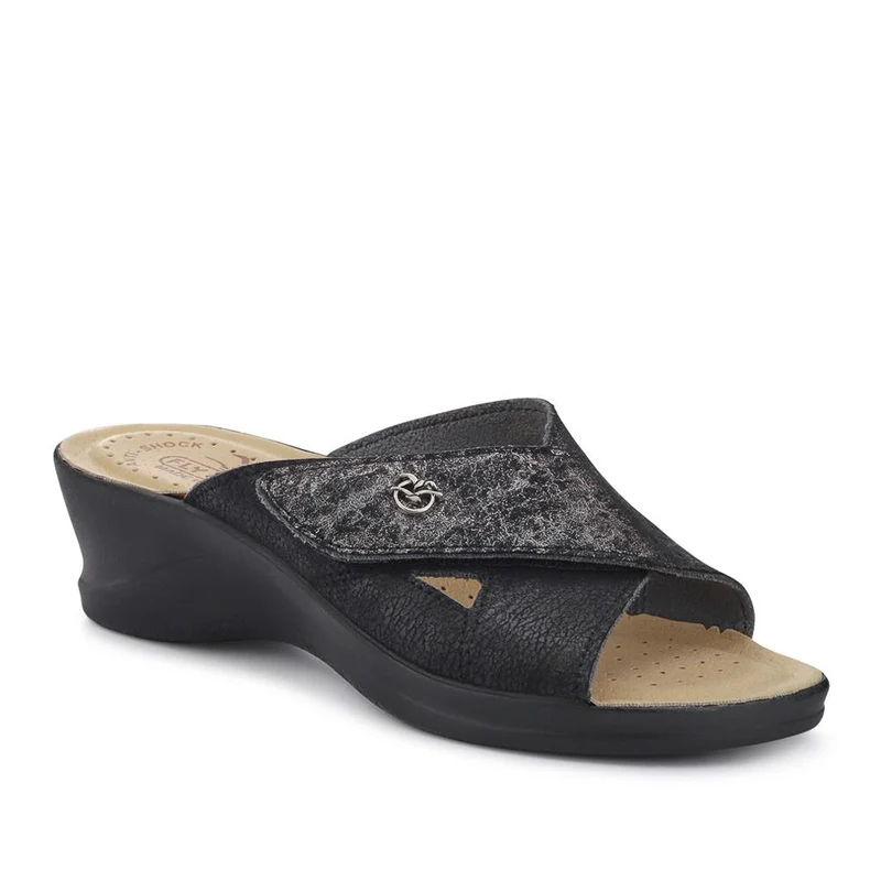 Fly Flot Anatomic Self Moulding Mules - FLY41034 / 326 675 - Black