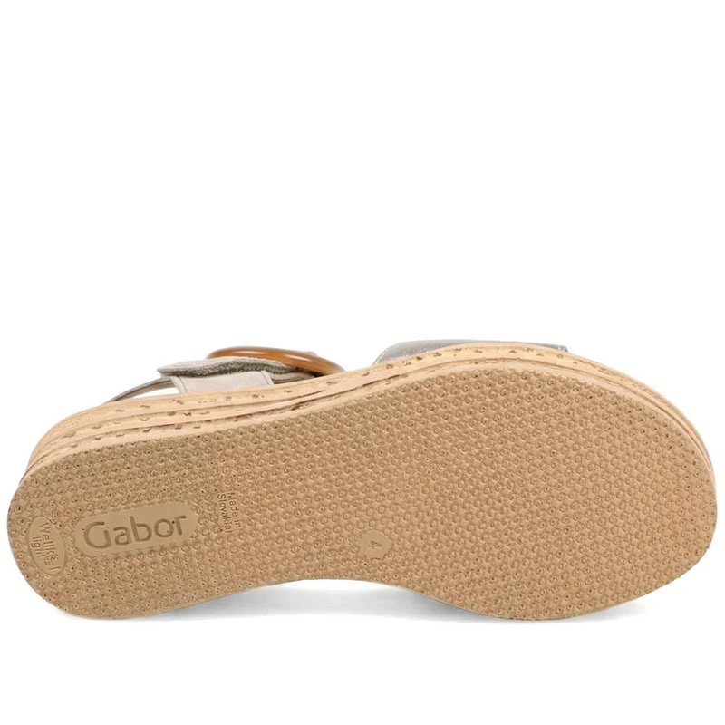 Andre Gabor Wedge Sandals - GAB37522 / 323 653 - Sand Shimmer
