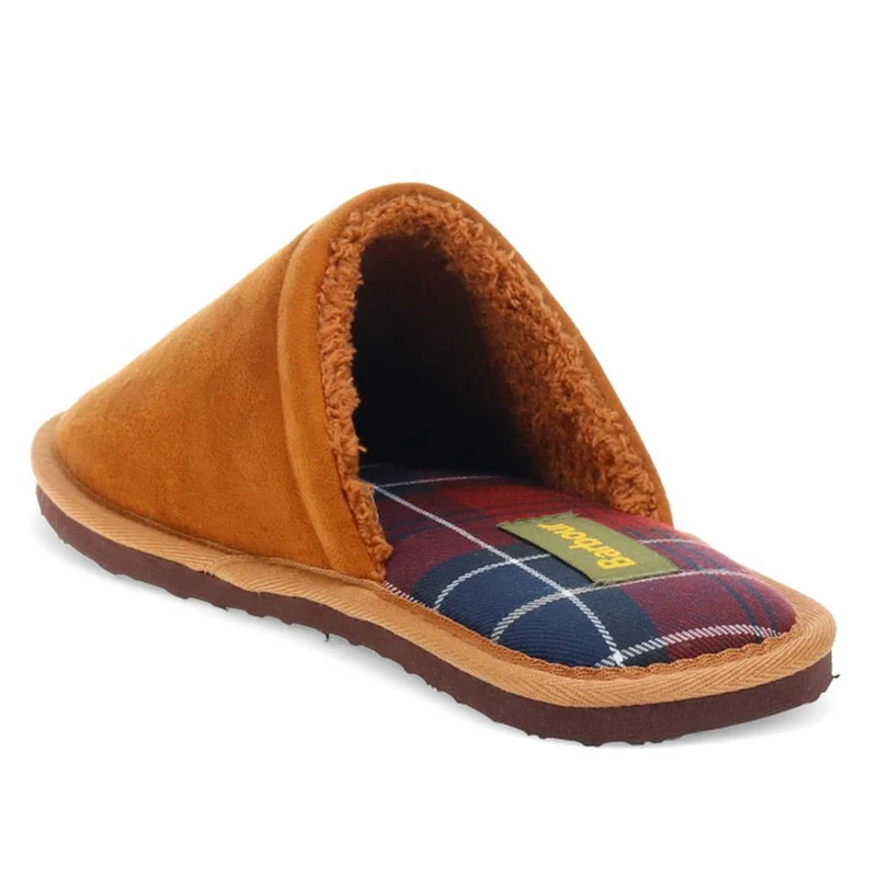 Cushioned Mule Slippers - BARBR40502 / 325 693 - Camel