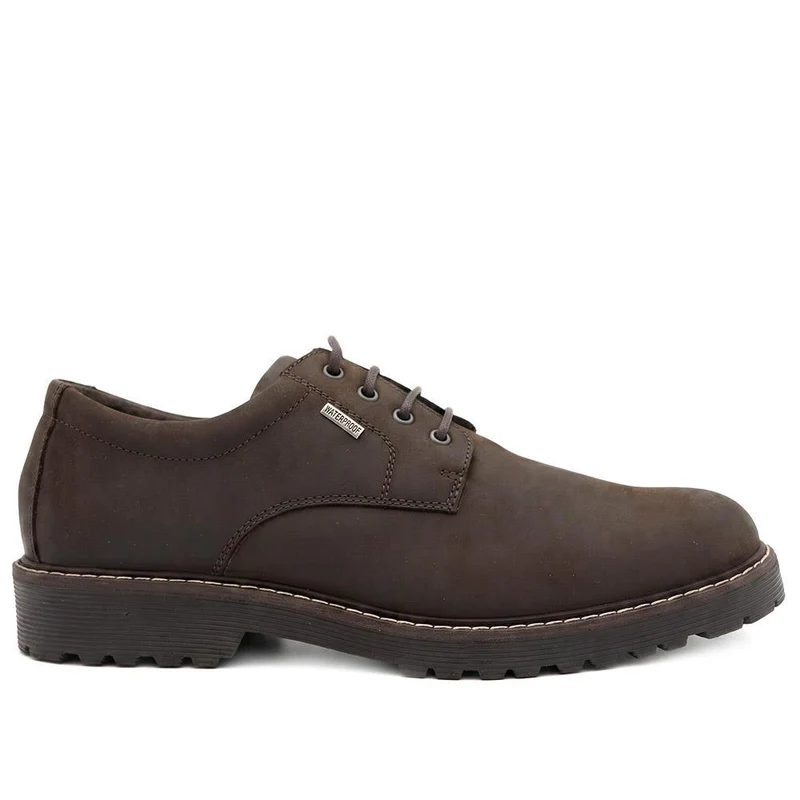 Halewood Waterproof Leather Derby Shoes - HALEWOOD / 330 089