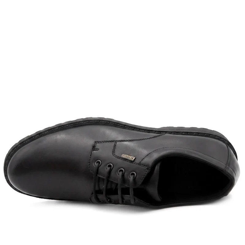 Halewood Waterproof Leather Derby Shoes - HALEWOOD / 330 089 - Black Leather