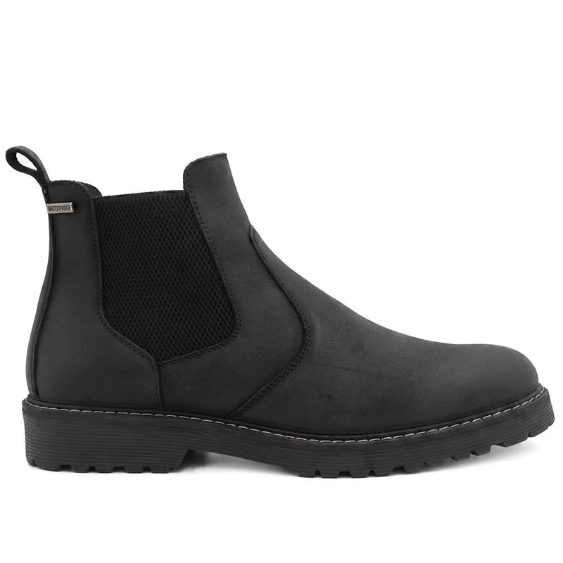 Hartlepool Waterproof Leather Chelsea Boots - HARTLEPOOL / 330 091