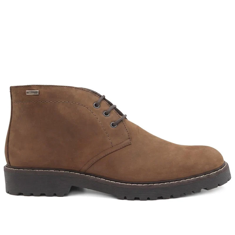 Hartland Waterproof Leather Boots - HARTLAND / 330 090 - Light Brown