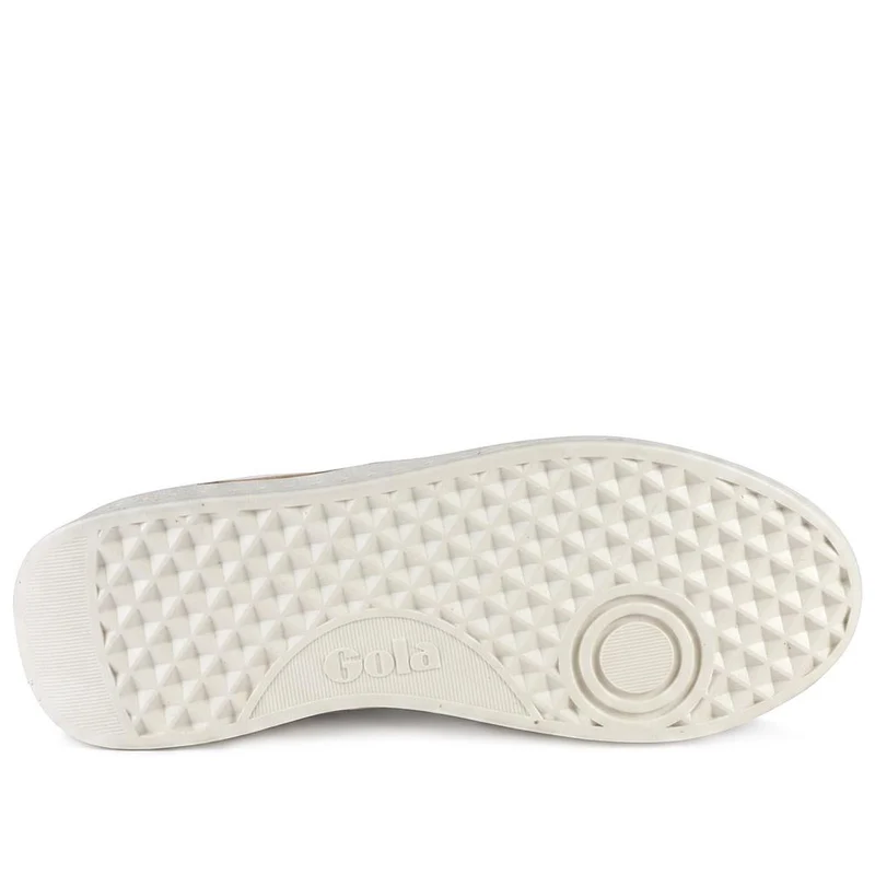 Gola Grandslam Trident Trainers - JAC43504 / 328 802 - White-Brown