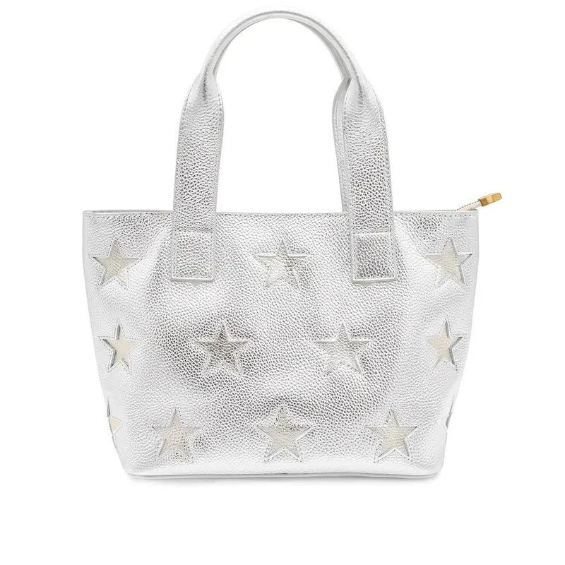 Dayna Mini Leather Handbag - DAYNAMINI / 328 356 - Silver