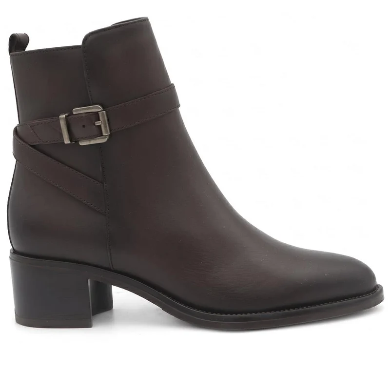Kyra Leather Boots - KYRA / 326 140 - Chocolate