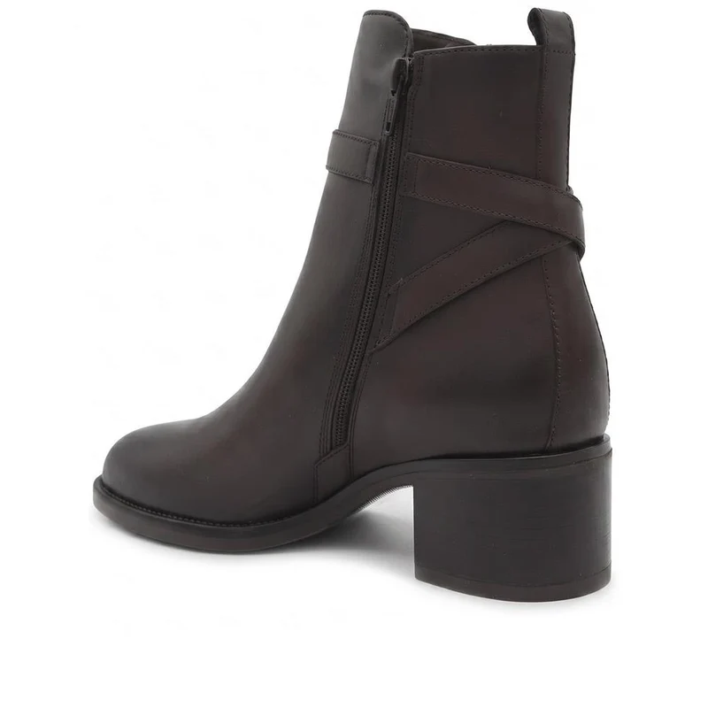 Kyra Leather Boots - KYRA / 326 140 - Chocolate