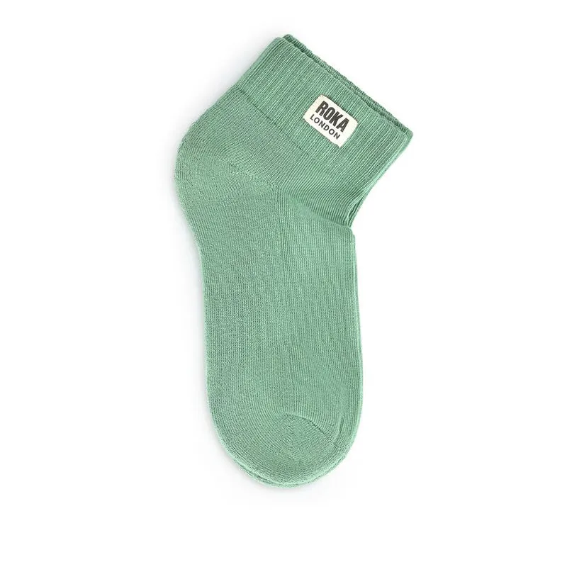 Wembley Cotton Socks - ROKA42503 / 328 450 - Sage