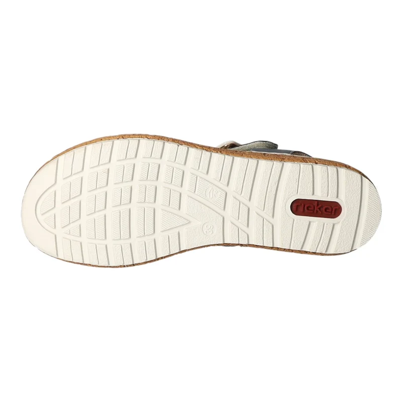 Rieker Keil Sandalette ab 30mm Sohlenhöhe