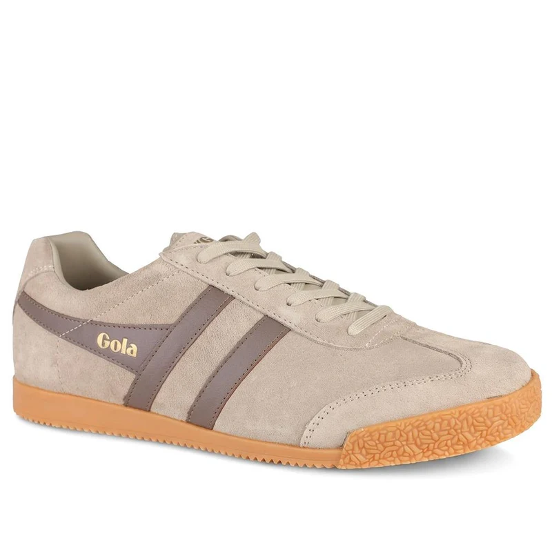 Gola Classics Men's Harrier Suede Trainers - JAC43509 / 328 801 - Beige-Brown