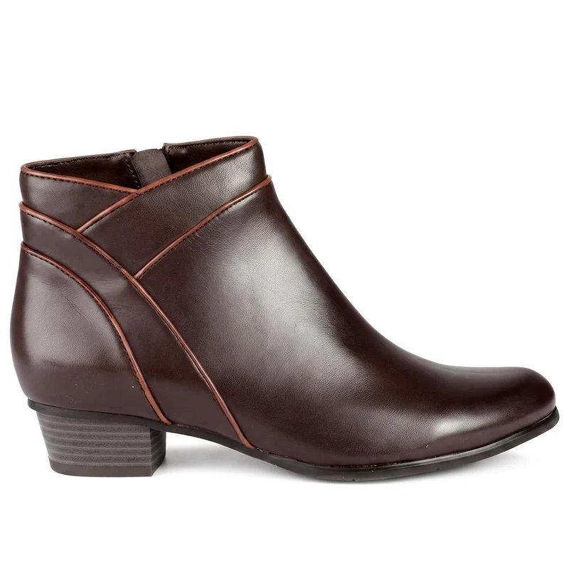 Regarde Le Ciel Leather Smart Ankle Boots - SINO44501 / 330 150 - Brown